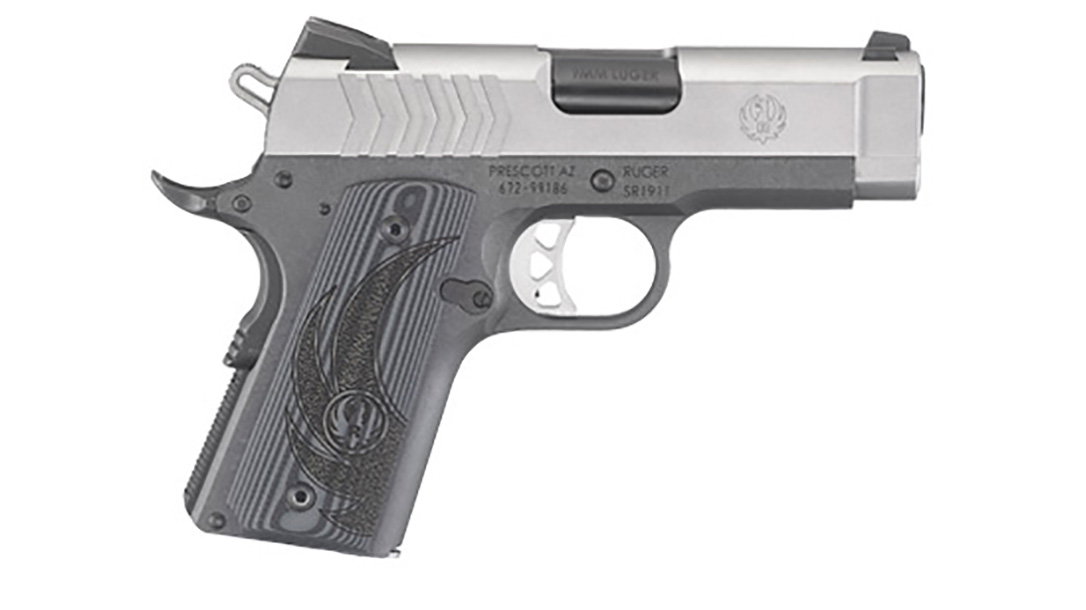 Ruger SR1911 Officer-Style pistol right profile