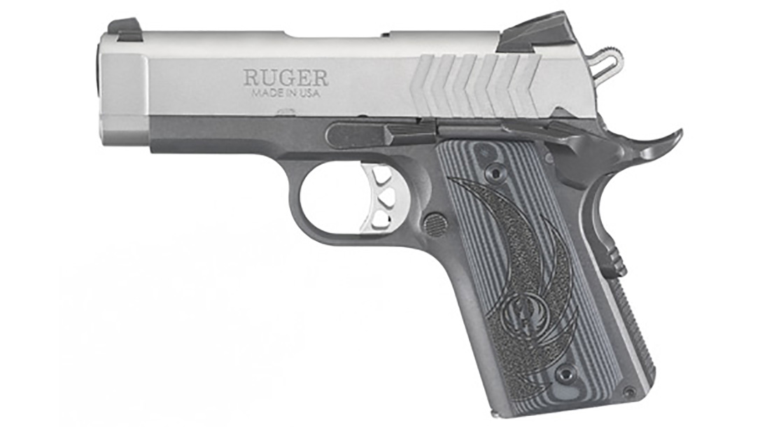 Ruger SR1911 Officer-Style pistol left profile