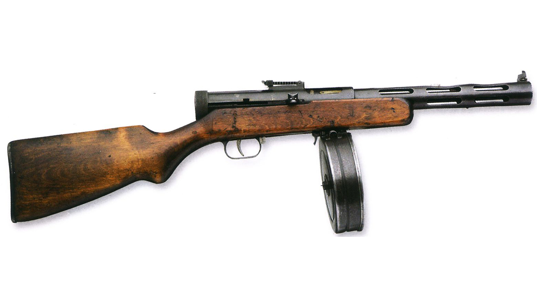 russian submachine guns ppd-34/38
