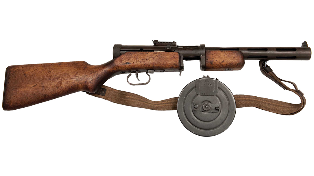 russian submachine guns ppd-40