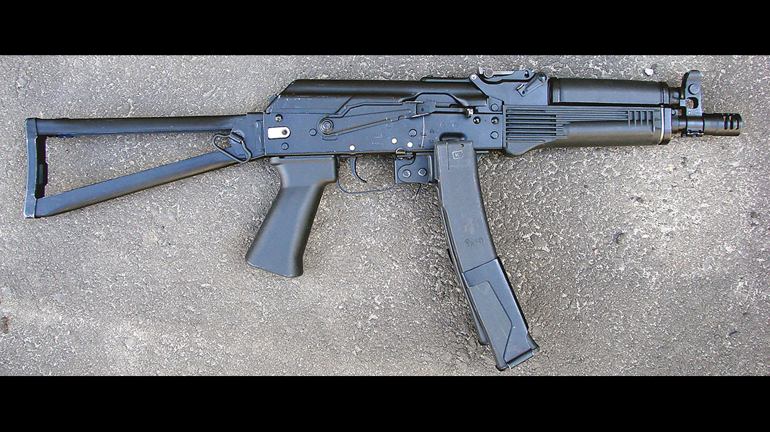 russian submachine guns pp-19-01 vityaz
