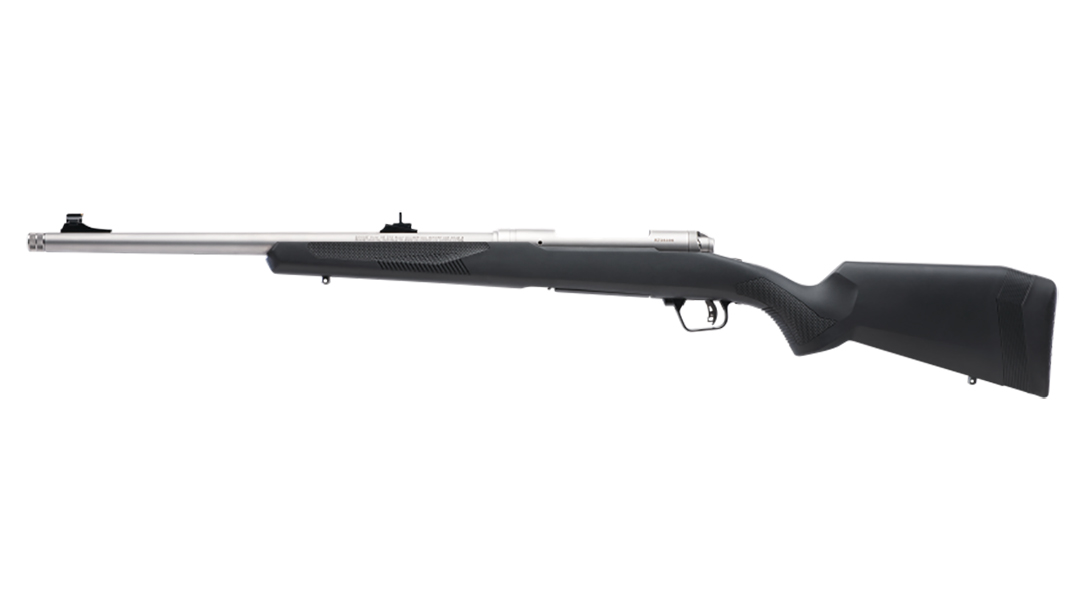 Savage 110 Brush Hunter rifle left profile