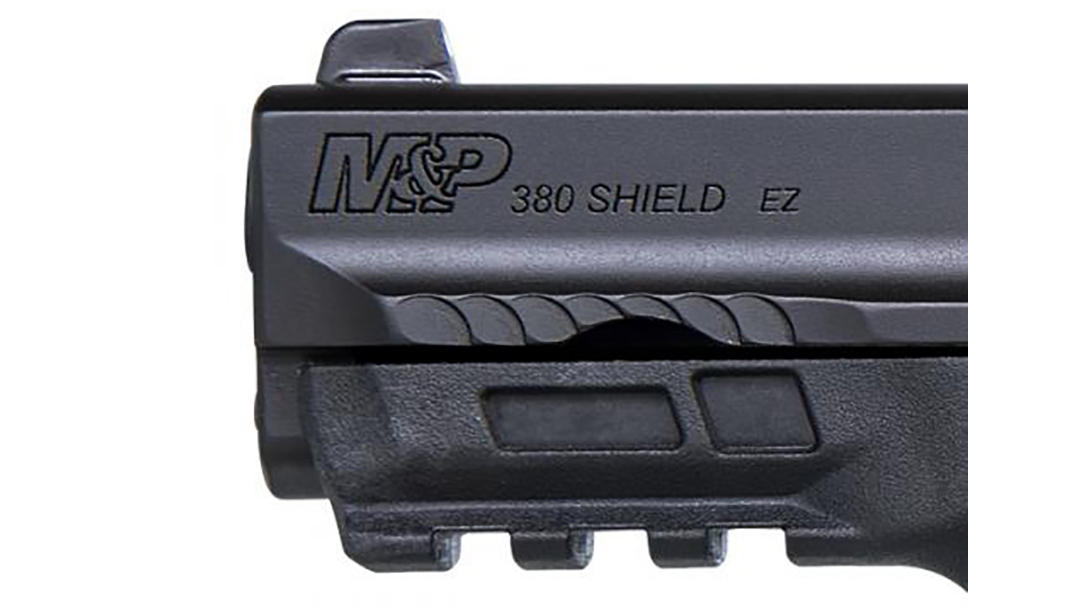 smith wesson m&p380 shield ez pistol rail and sight
