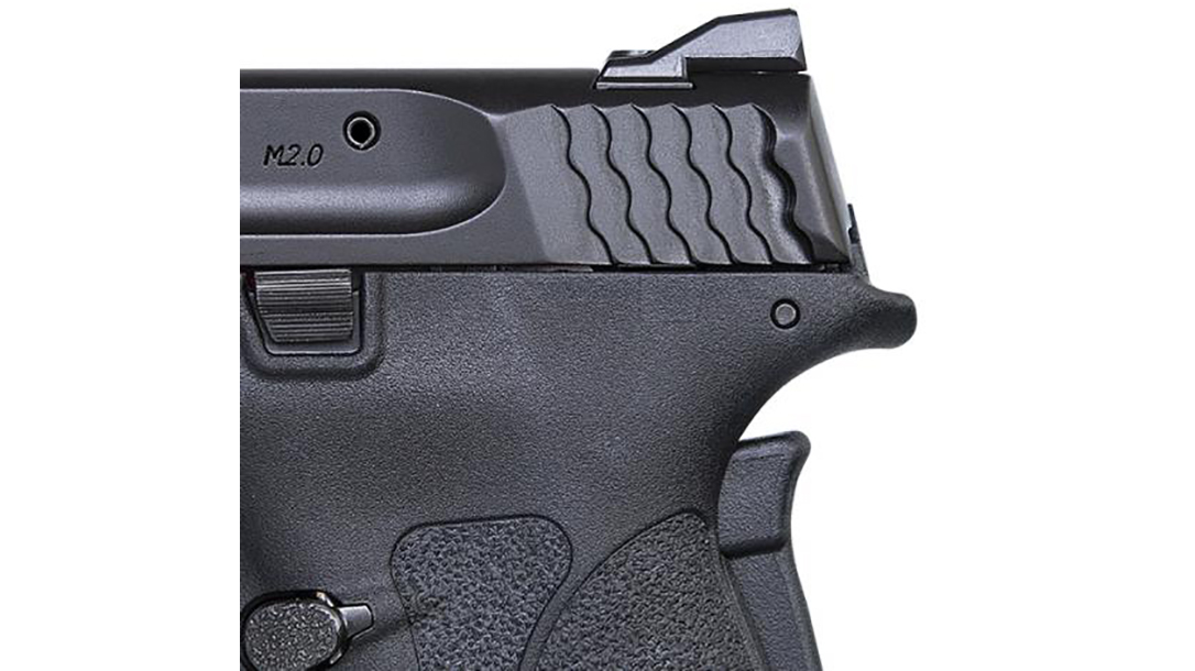 smith wesson m&p380 shield ez pistol slide serration