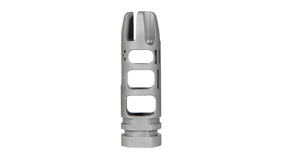 VG6 Epsilon 762 muzzle device stainless side profile