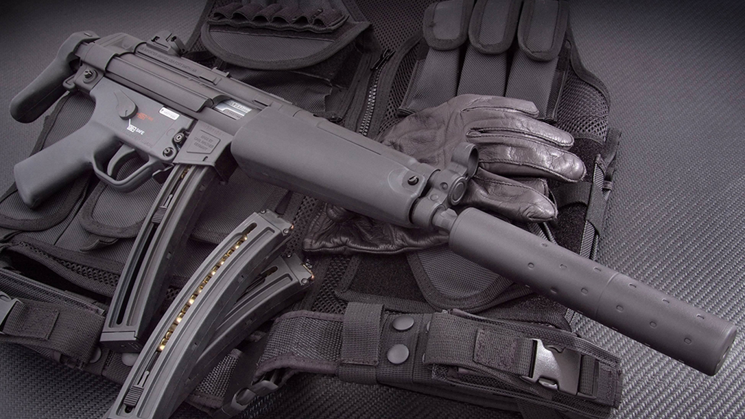 Walther HK MP5A5 rifle right angle