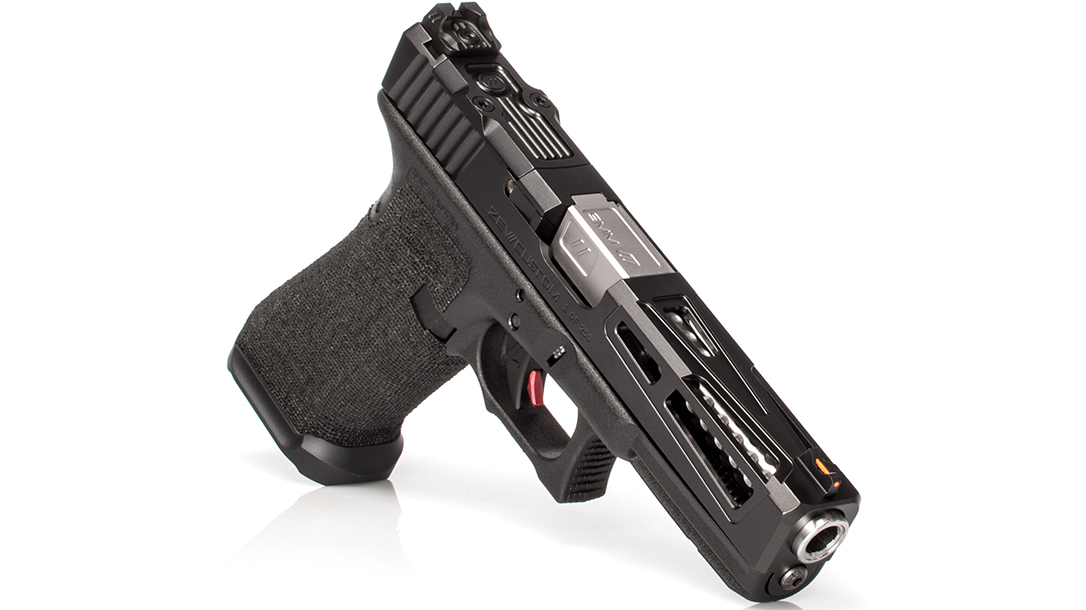 zev Enhanced Prize Fighter pistol slide right angle