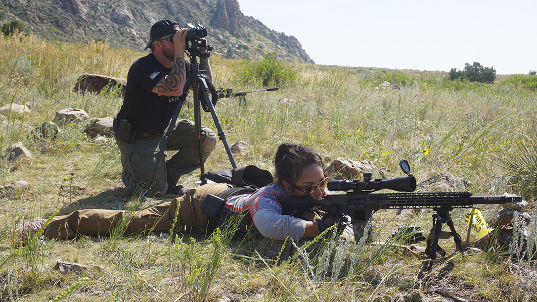 Burris Optics Team Challenge, Rei Hoang rifle shooting