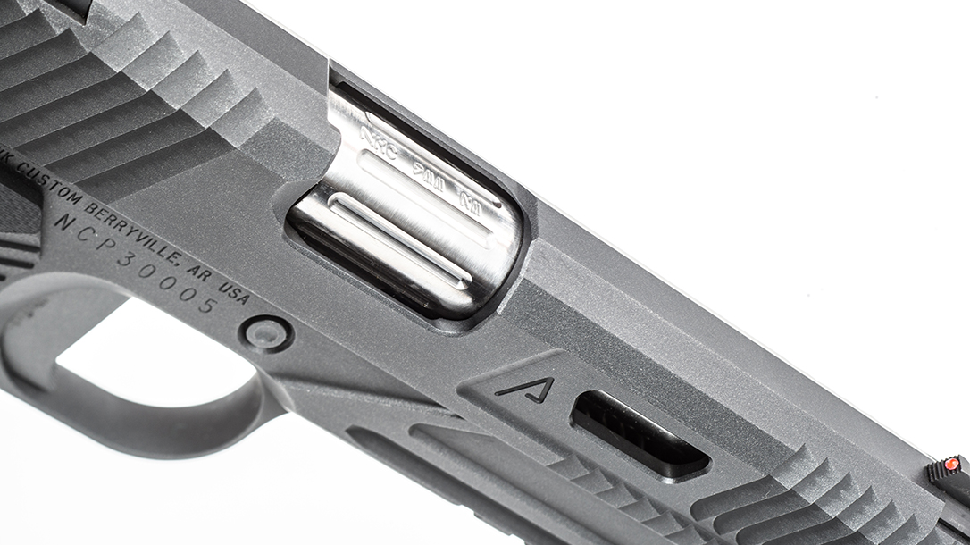 Nighthawk Agent 2 pistol, Agency Arms, ejection port