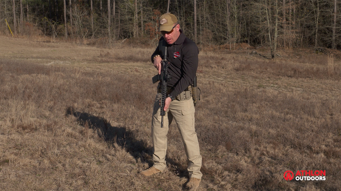 Gun muzzle control, Wes Doss, gun range training