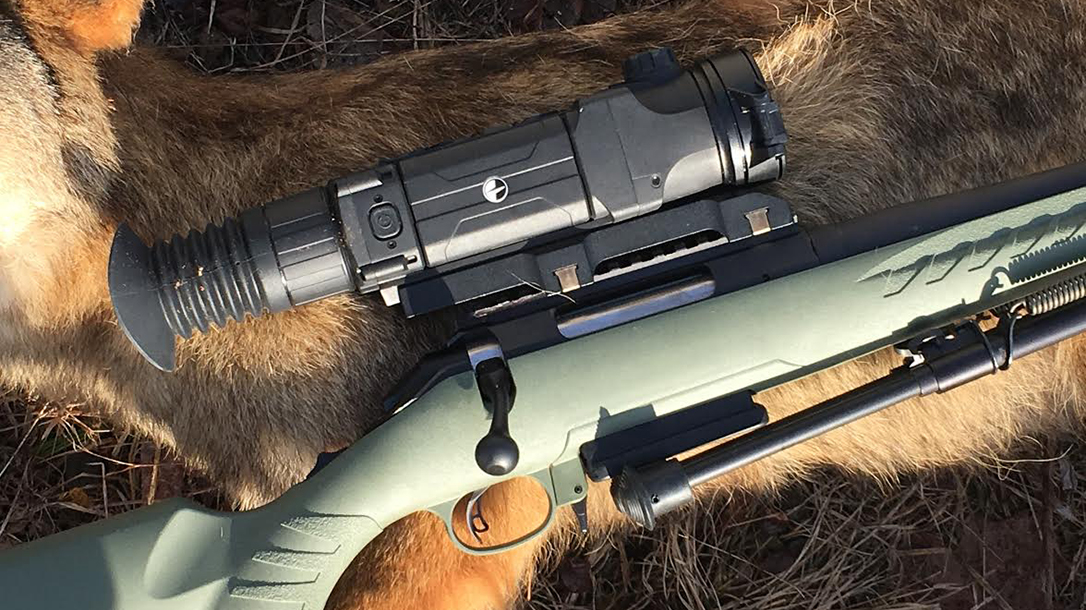 Predator Hunting Ruger American Predator Pulsar Trail XQ50