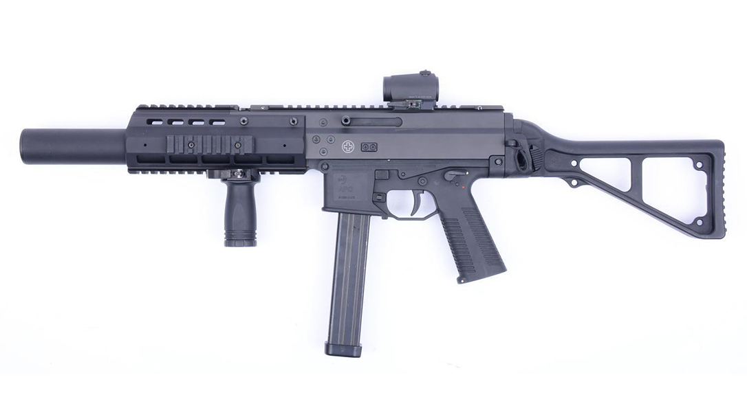 B&T APC45 SD APC9 SD carbine left profile
