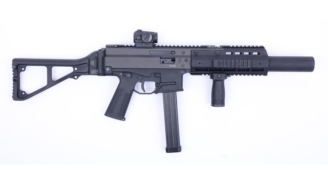 B&T APC45 SD APC9 SD carbine right profile