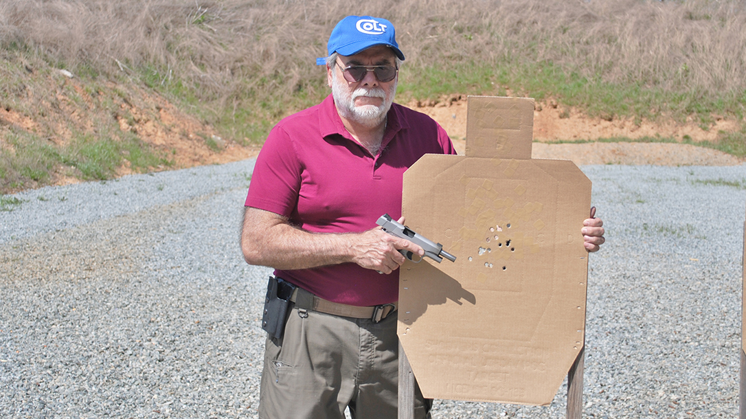 Colt Wiley Clapp Stainless Commander 1911 pistol test