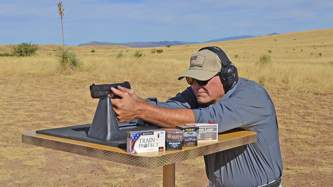 Hudson H9 pistol test