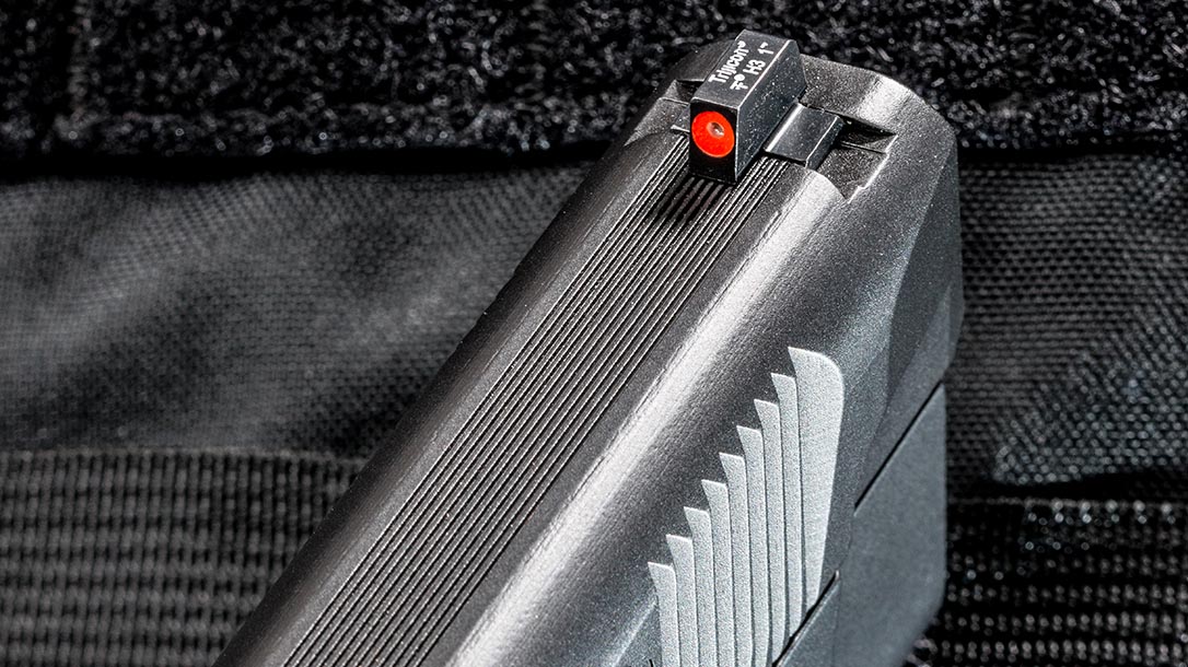 Hudson H9 pistol front sight