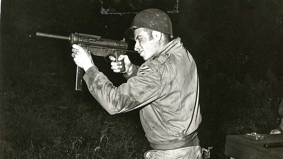 m3 m3a1 grease gun us soldier