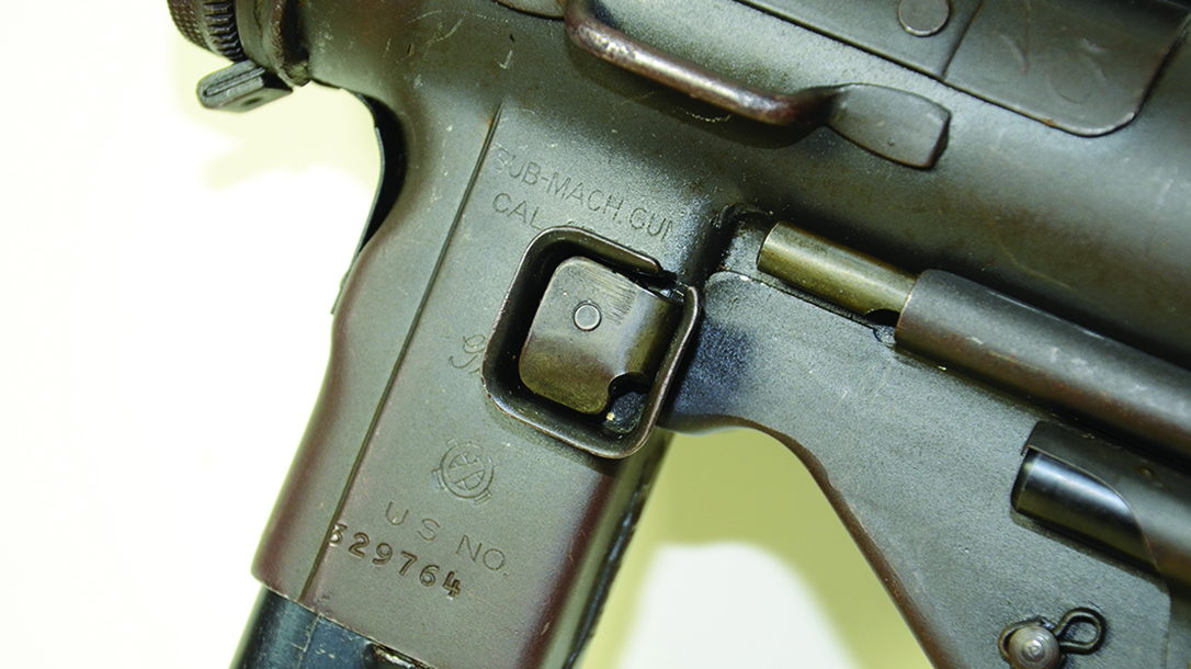 m3 m3a1 grease gun magazine release