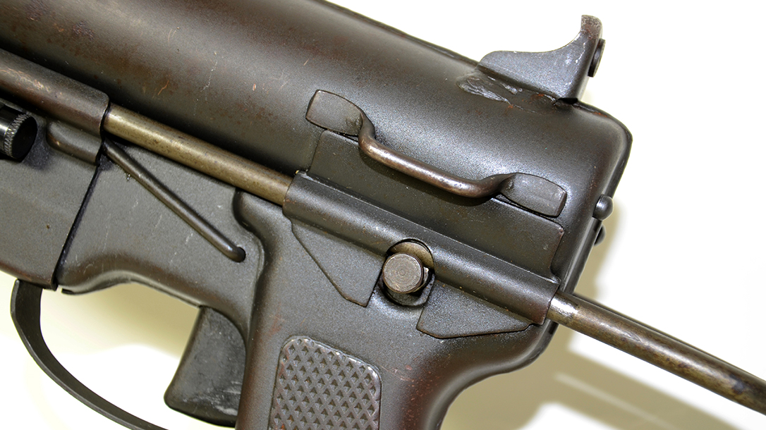 m3 m3a1 grease gun stock release