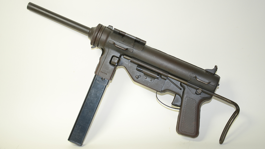 m3 m3a1 grease gun left profile