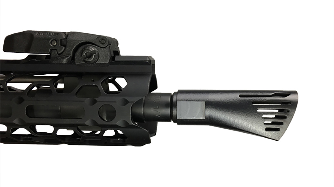 Walker Defense Research NERO 556 muzzle brake profile