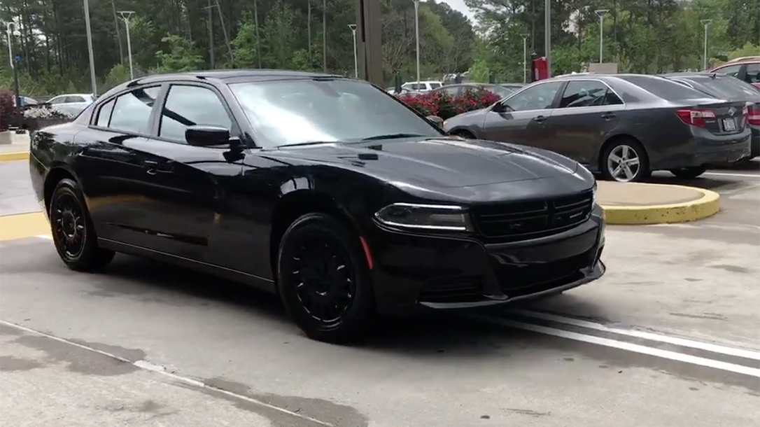 north carolina state highway patrol ghost car front angle