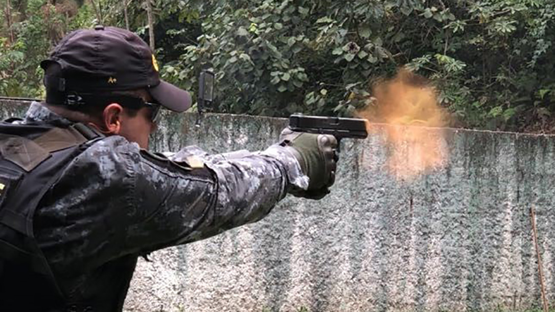 São Paulo Military Police glock 22 pistol