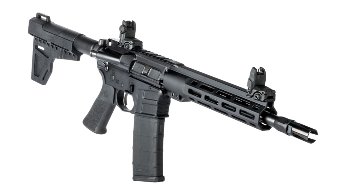 Savage MSR 15 Blackout pistol right angle