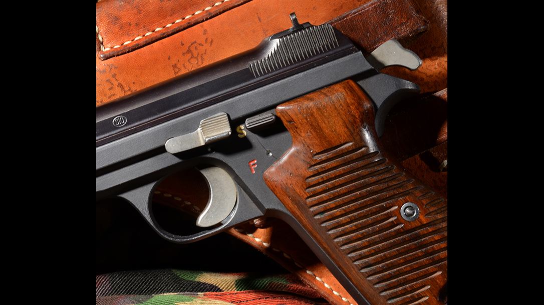 Sig P210 Target pistol safety