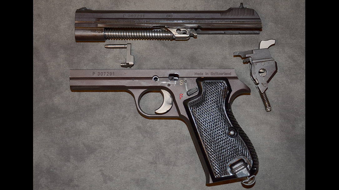 Sig P210 Target pistol parts