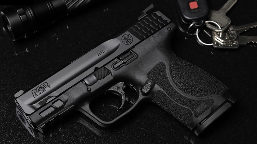 Smith & Wesson M&P M2.0 Compact 3.6 inch pistol beauty shot