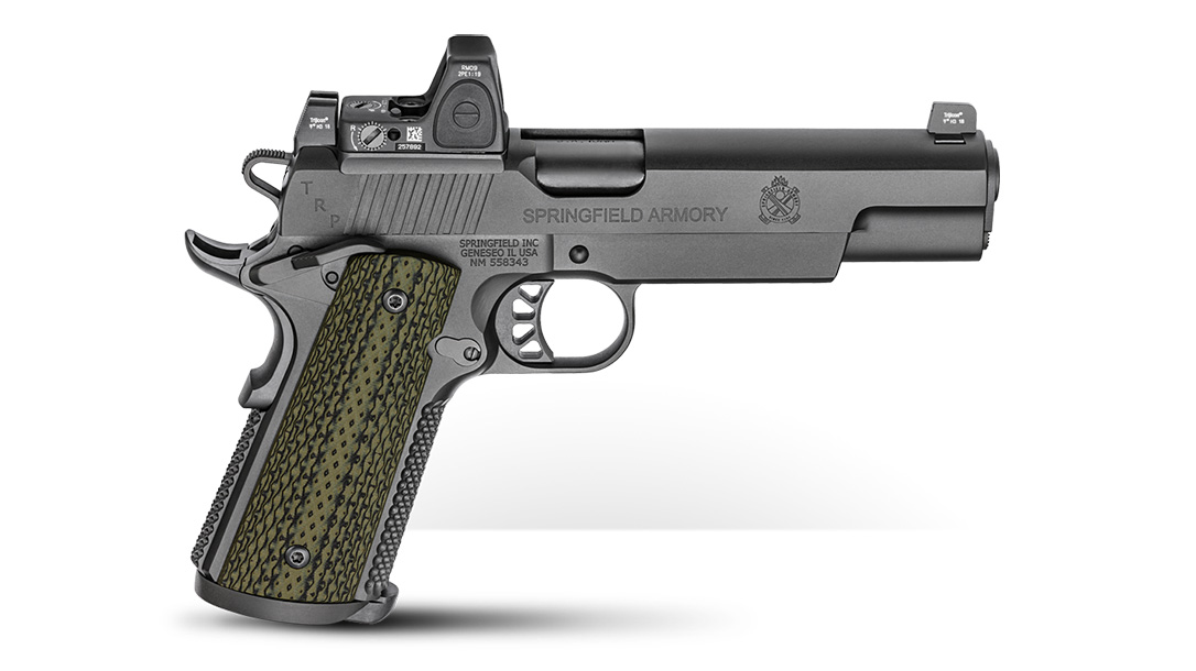 Springfield TRP RMR 10mm five-inch pistol right profile
