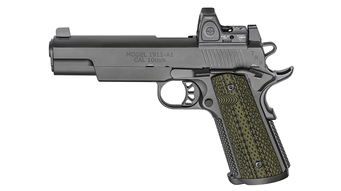 Springfield TRP RMR 10mm five-inch pistol left profile