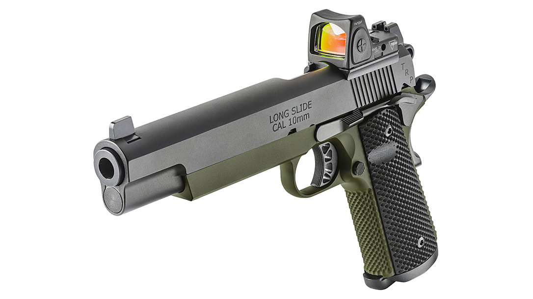 Springfield TRP RMR 10mm six-inch pistol left angle