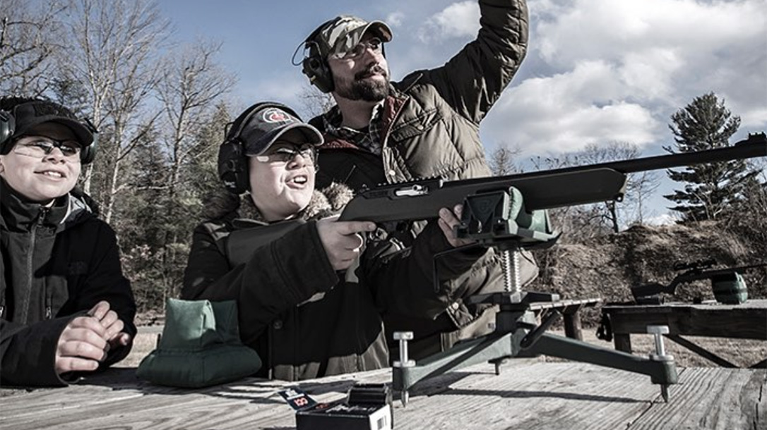 Thompson/Center Arms t/cr22 rifle first-time shooter