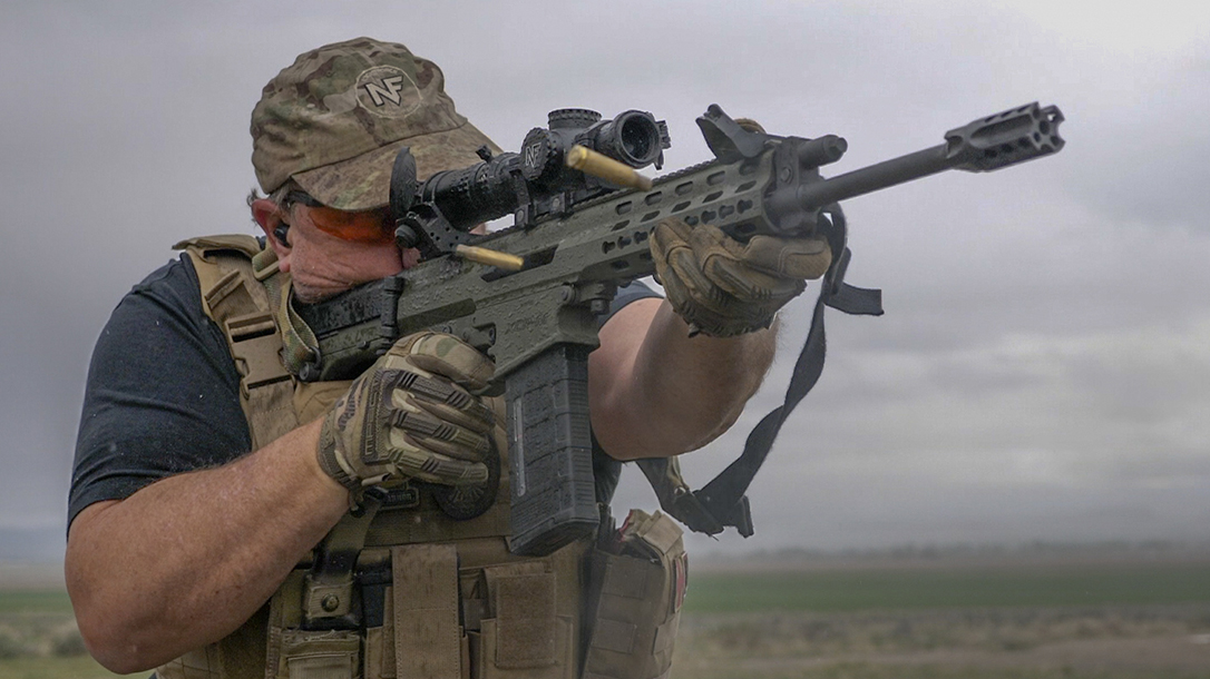 Robinson Arms XCR-M Rifle test, shooting, range