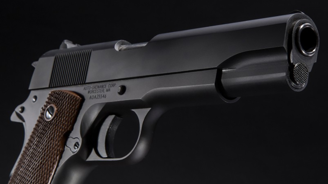 auto-ordnance 9mm 1911 handgun slide