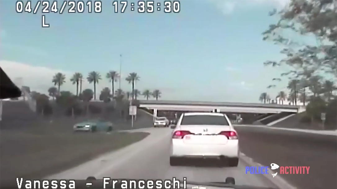 florida highway patrol car chase
