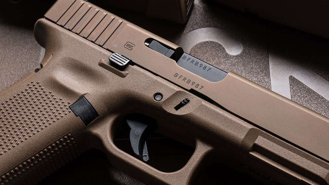 Glock 19X pistol slide