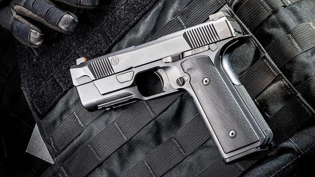 hudson h9 pistol left profile