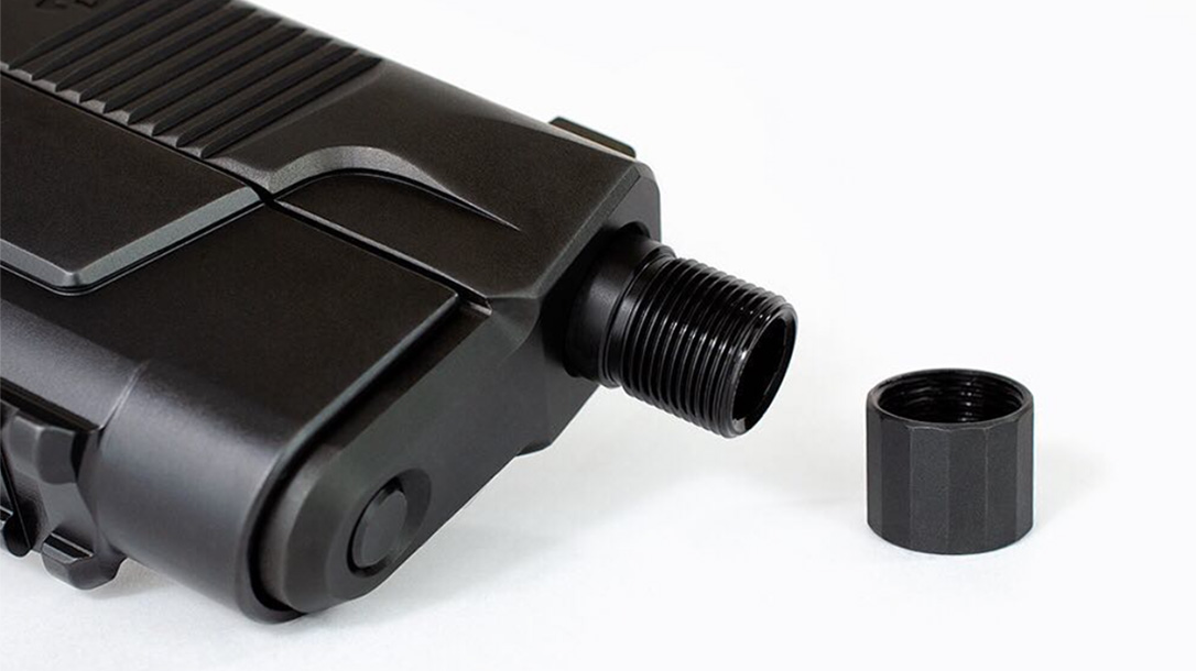 hudson h9 threaded barrel closeup