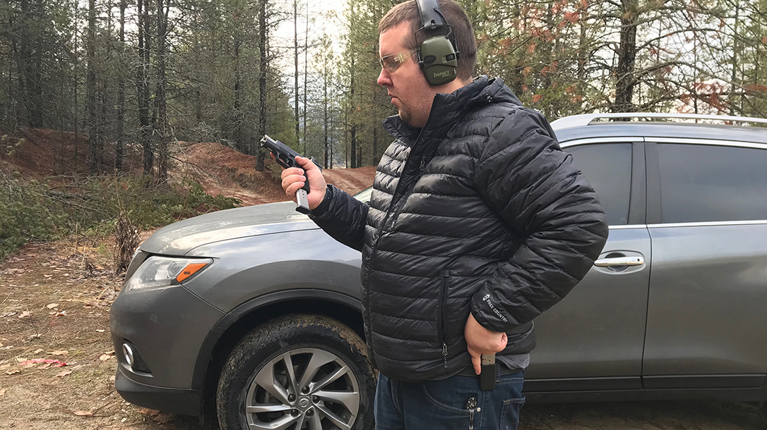 custom kahr p9 pistol reloading