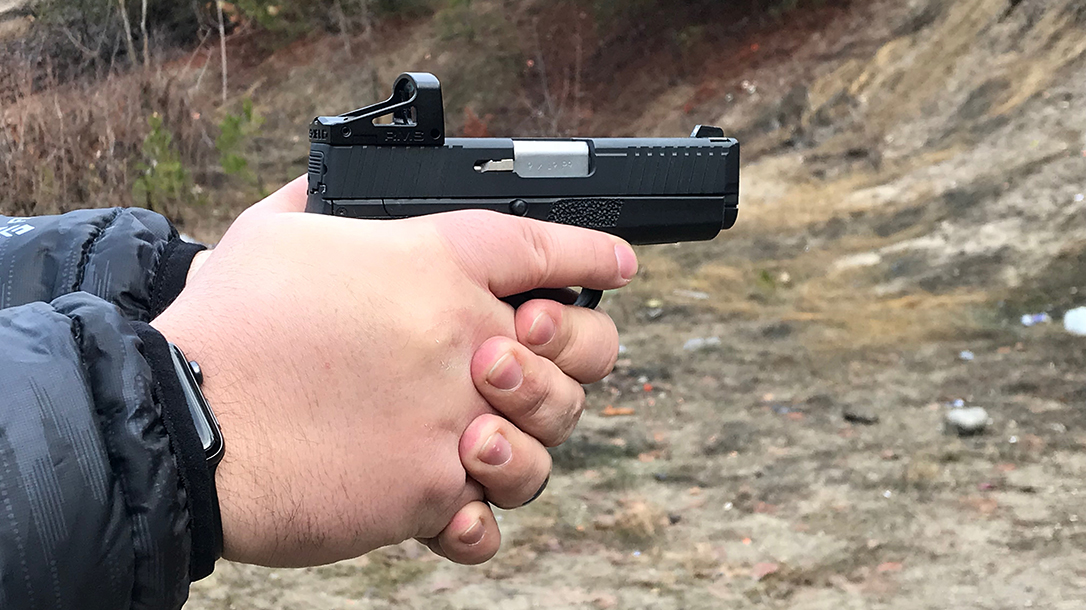 custom kahr p9 pistol shield rms