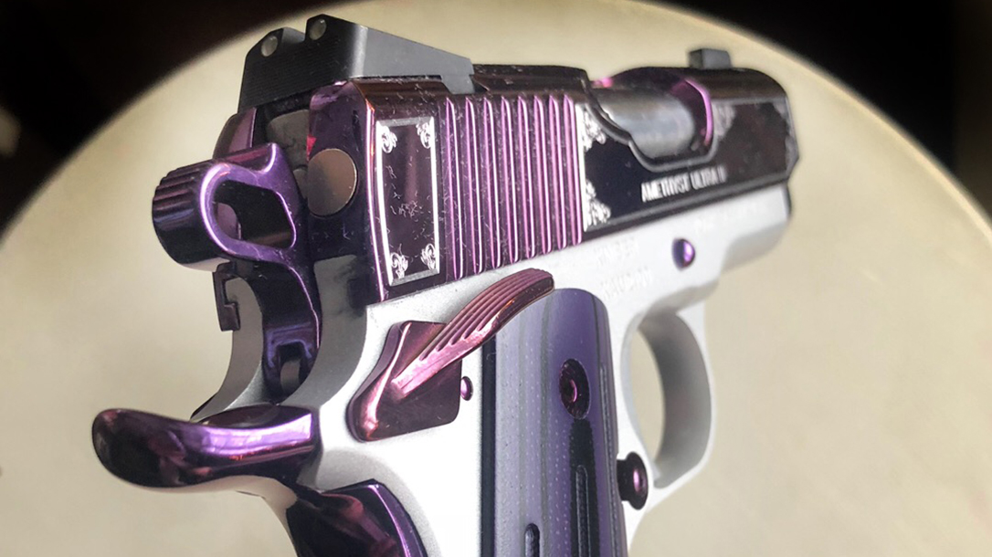 Kimber Amethyst Ultra II pistol rear sight