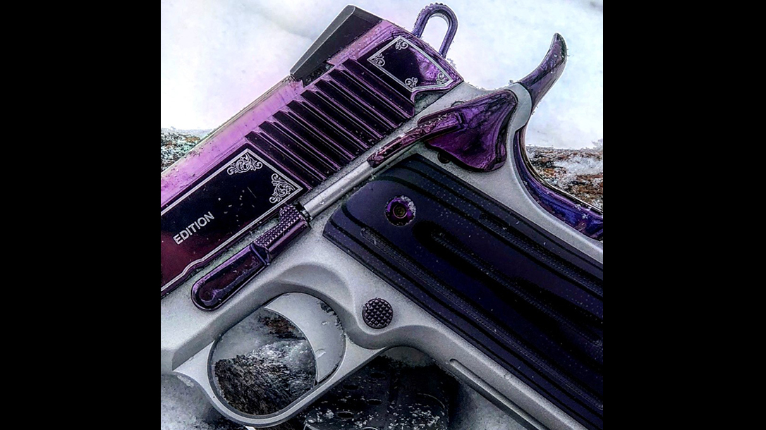 Kimber Amethyst Ultra II pistol serrations