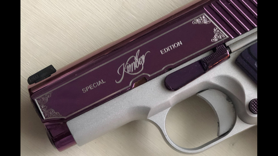 Kimber Amethyst Ultra II pistol slide right profile