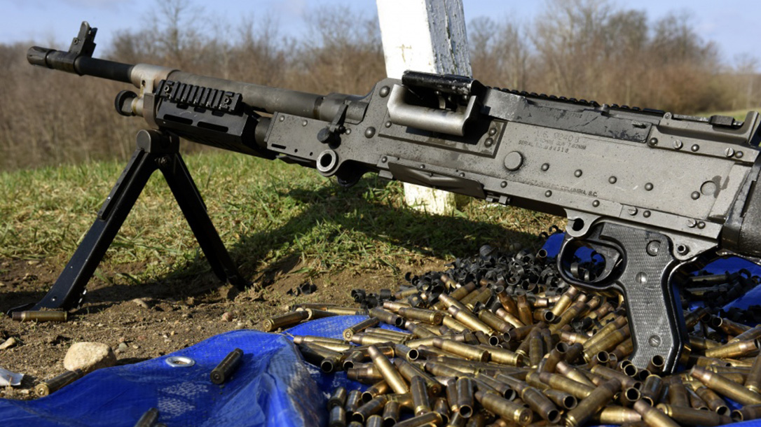 missing machine gun m240