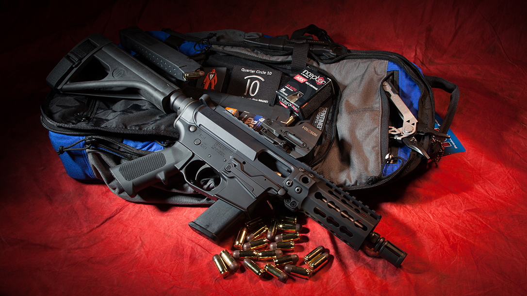 Quarter Circle 10 QC10 GLF ar pistol beauty