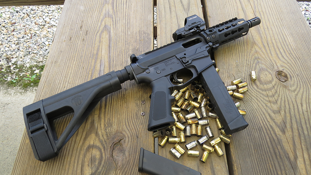 Quarter Circle 10 QC10 GLF ar pistol ammo