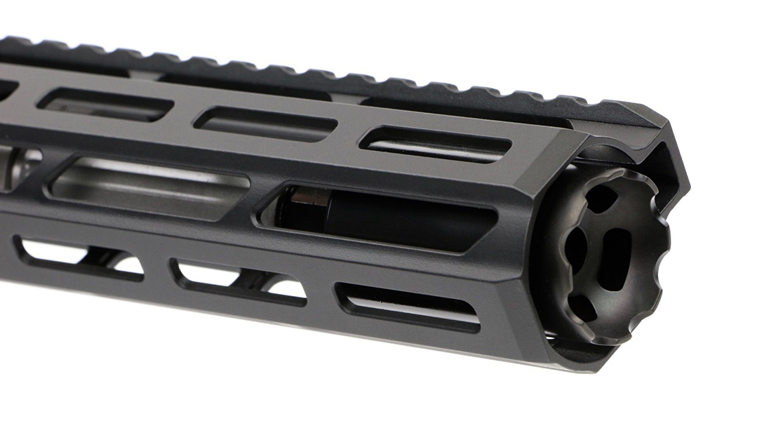 V Seven Harbinger rifle second option compensator